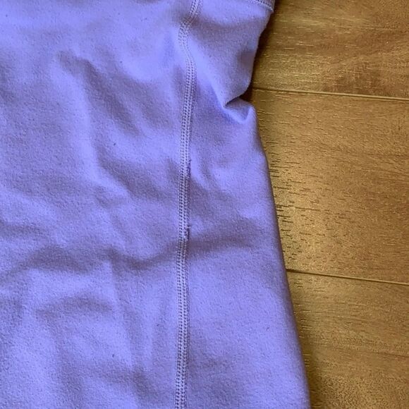 lululemon Scoop Neck Women's Purple and White Top - Picture 5 of 6